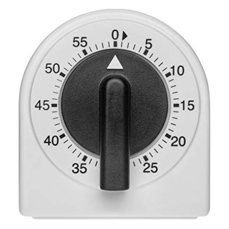 TFA Dostmann 38.1041 Temporizador de Cocina Negro y Blanco