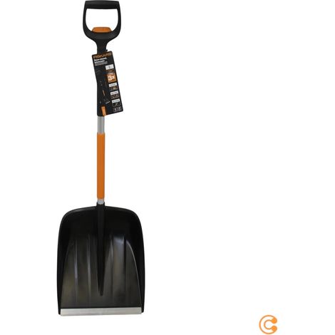 [NEUWERTIG] B-Ware Fiskars Schneeschaufel Schneeschieber X Series Kunststoff Aluminium 362 Mm