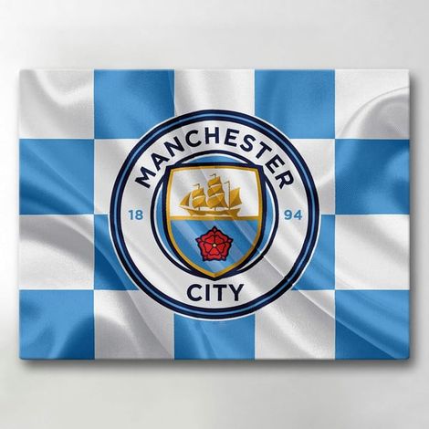Toile / Peinture - Manchester City - 40x30 cm - Toile (1/5)