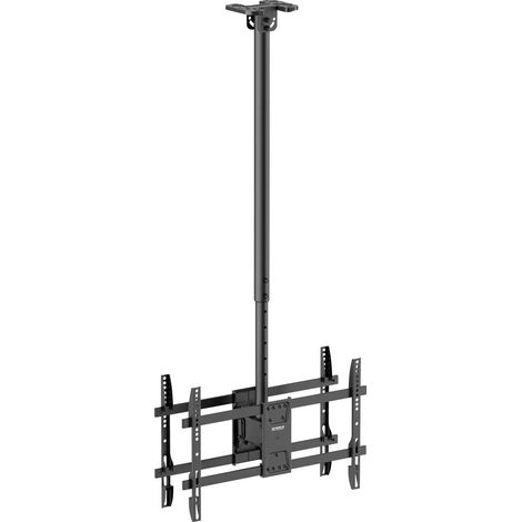 SpeaKa Professional SP-TVCM-550 Support TV pour plafond 109,2 cm (43) - 218,4 cm (86”) inclinable, mobile, réglable en