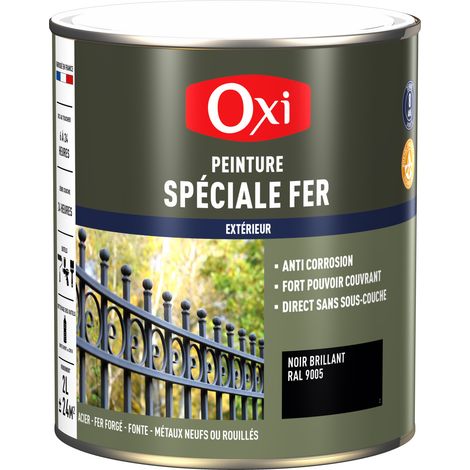 Owatrol PEINTURE SPECIALE FER BRILLANT Noir brillant 2 litres