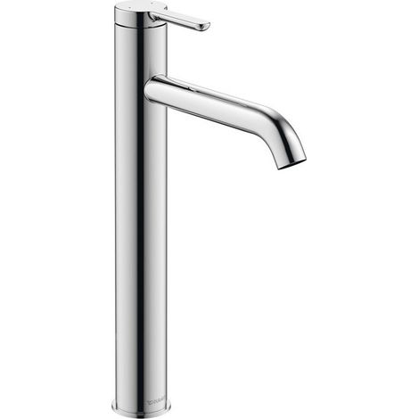 mitigeur monocommande de lavabo Duravit C.1XL sans garniture de vidage chroméé