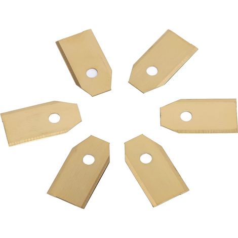 45 Pièces Lames Tondeuse en Titane, Lame Robot Tondeuse pour Husqvarn/Automower/Yardforce/Gardena avec Vis, Lames de Rechange pour Modèles 105, 310, 315, 320, 420, 430x, r40i (1/5)