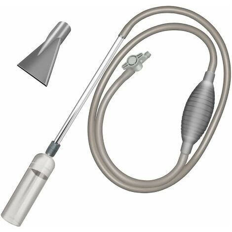 Changement d'eau d'aquarium avec Buses supplémentaires 2.6m, Pompe à Siphon à Vide à débit Variable et à débit réglable, utilisée pour Le Changement d'eau/Le Filtre à Sable (1/5)