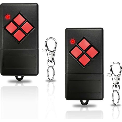 Télécommande pour Porte de Garage 40,685MHz Compatible avec MAHS40-04, MAHS40-01, AHS40-02, AHS40-03, AHS40-04,4 Canaux pour Émetteur Portatif de Remplacement avec 10 Interrupteurs Dip (1/5)