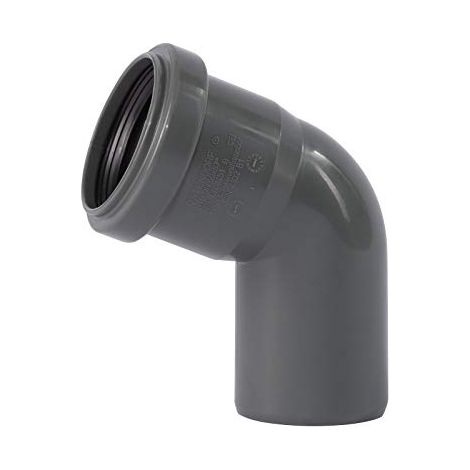 Curva HT DN 50, 67 Gradi per Tubo di Scarico (1/4)