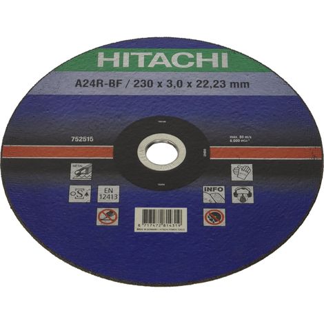 Hikoki 752515 - Disco de corte (metal) 230X3
