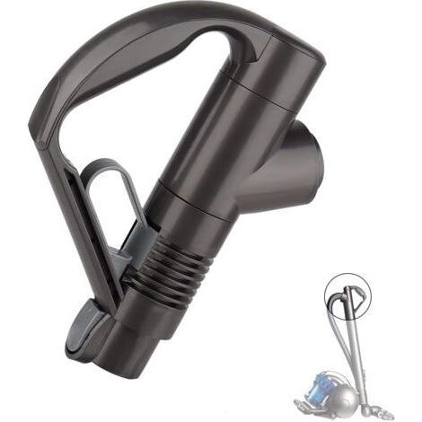 Poignée de Rechange Compatible Dyson DC19, DC23, DC26, DC29, DC32, DC36, DC37 - Accessoire de Remplacement (Gris) (1/5)
