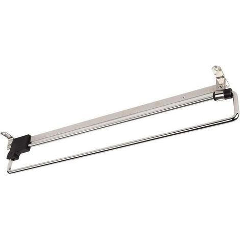 Porte-Cintres Coulissant Portemonteaux Télescopic Porte-vêtements Extractible 350 mm