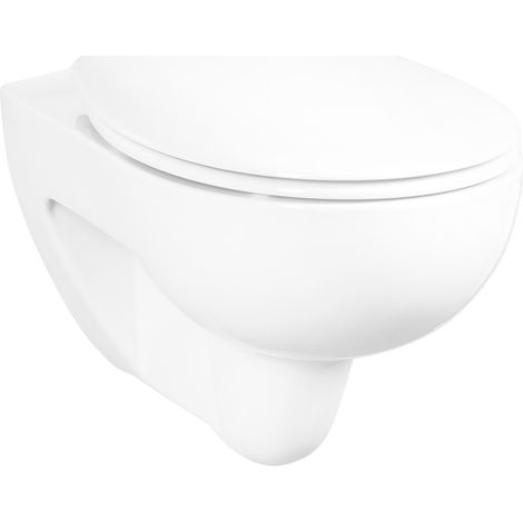Wand-WC-Set Renova spülrandlos inkl.WC-Sitz+Schallschutz KERA