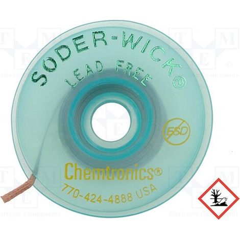 Maglia dissaldante in rame larghezza 2 mm lunghezza 3m Ch-sw40-3-10