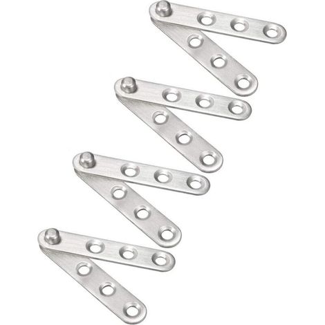 Stück Edelstahl-Drehscharniere für Türen, 360 Grad drehbar, 60 mm x 11 mm (1/5)