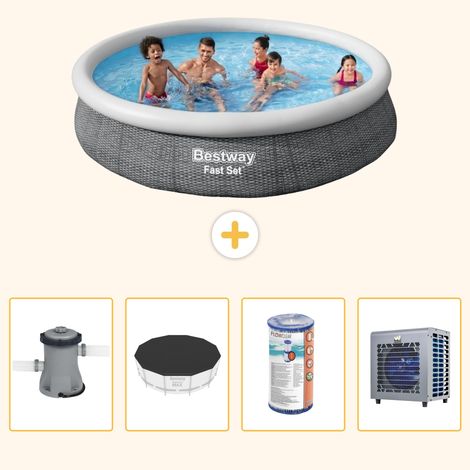 Bestway Bestway Fast Set Ronde - 366x76 cm - 5-pièces  S203 (1/5)