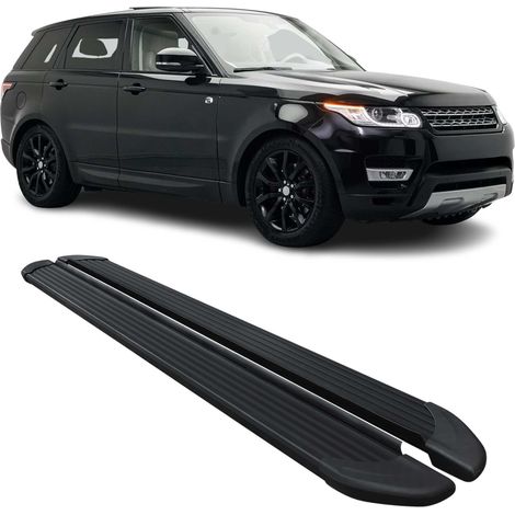 OMAC Marchepieds Latéraux pour Range Rover Sport 2013-2022 Noir Aluminium 2Pcs (1/5)