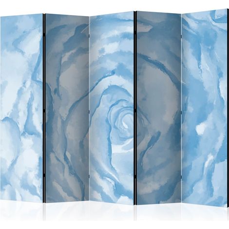 Paravento - rose (blue) II [Room Dividers] - 225x172 (1/4)