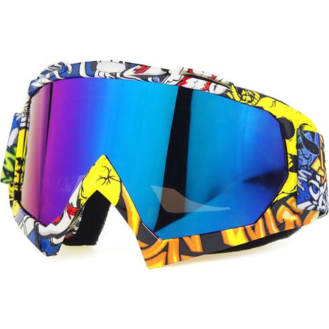 Lunettes de motocross anti-vent, protection oculaire pour moto, tout-terrain, quad, vélo tout chemin (1/5)