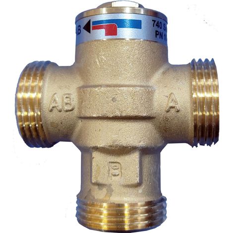 Válvula mezcladora ANTICONDENS RM 1" 55ºC DN25
