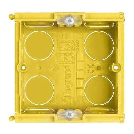 Caja de 2 módulos 71X71X53,5 mm