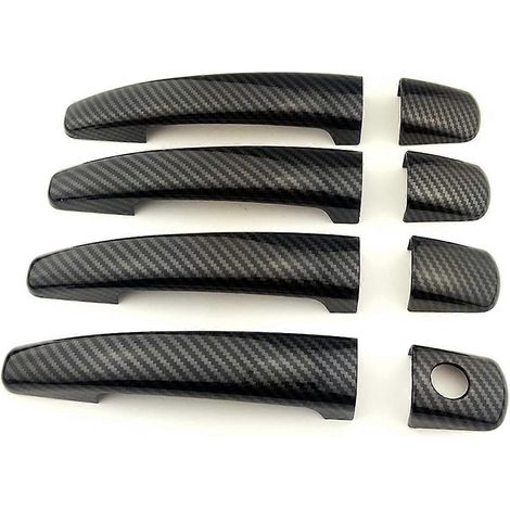 Housse de poignée de porte extérieure pour Peugeot Partner 2008-2019, accessoires auto, protection et décoration autocollantes pour poignées de porte extérieures. (1/3)