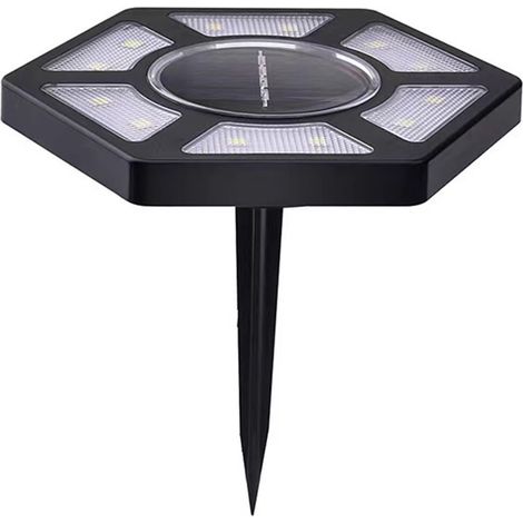 Spot Lumineux Solaire - 12 LED - Étanche IP65 - Pour Allée Jardin Pelouse Extérieur - 1 Pièce (1/5)