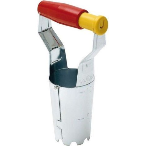 Bulb Planter With Fixed Handle Comfort Grip Steel Wolf Garten