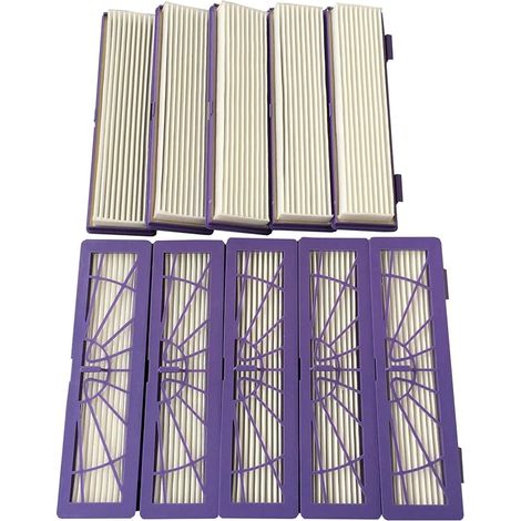 FOREHILL Clean Fairy HEPA-Filter, 10er-Pack, für alle Neato Botvac Staubsaugermodelle der Serien 70e, 75, 80, 85, D3 und D5 (1/5)