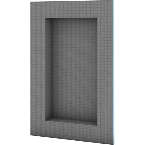 Niche wedi Sanwell 20/40 – Encadrement 12,5mm – Dimensions 234×434×70mm – Pour espaces intérieurs exposés à l'eau