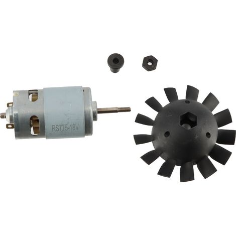 Ensemble moteur hélice - pour souffleur à feuilles sans fil batterie 18V - pièce de rechange pour ref OXEO 760438