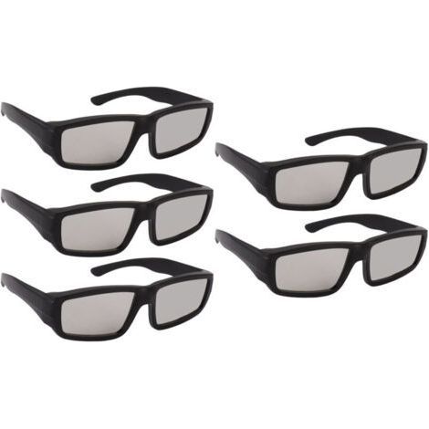 ALLIANDISLunettes de protection solaire pour éclipse – Lot de 5 paires certifiées ISO 12312-2, filtre 100 % UV et lumière visible (1/4)