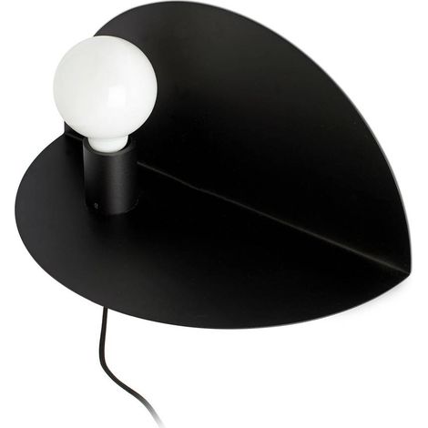 NIT Wandleuchte innen links Schwarz 01004 (1/5)