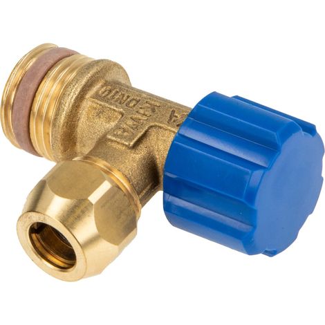 tecuro Eckventil 1/2 Zoll x 3/8 Zoll/Quetschverschraubung Ø 10 mm - DN 10, selbstdichtend, passend zu UP-Spülkasten (1/5)
