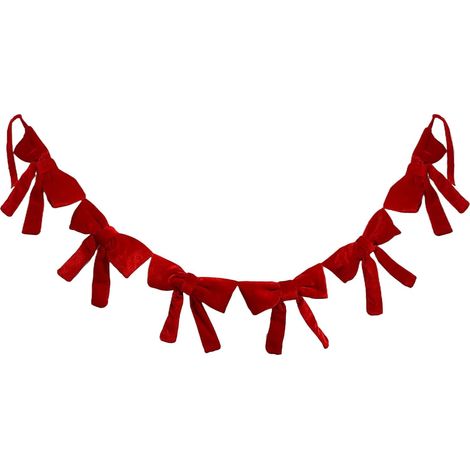 Nœuds Décoratifs pour Noël Ornement Décoratif en Velours Nœuds En Velours De Noël Pour La Fête pour Jardin Cour Cheminée Portes Clôtures Arbres Escalier Manteau (1/5)