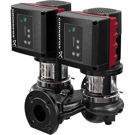Grundfos Trockenläuferpumpe elektronisch geregelt TPE2 D 80-180 N-A-F-A-BQQE-IWB, 3x380-500V 4,15-3,4A 10 bar 18m 80m3/h (1/3)