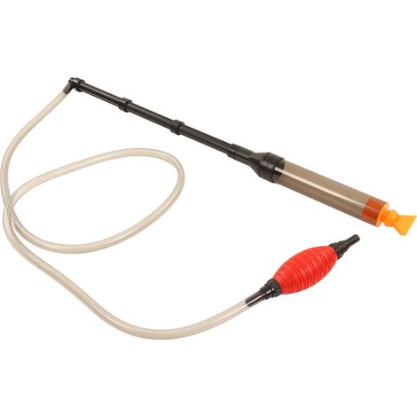 Nettoyeur de gravier pour aquarium, nettoyage manuel, changement d'eau, sac à air rouge, outil de nettoyage de sable pour aquarium (1/5)