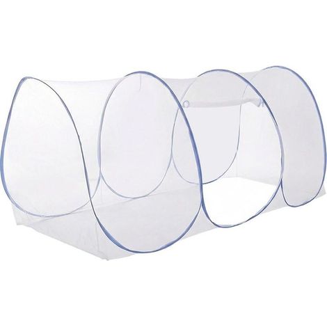 GDHZS- Tente Moustiquaire Pliable Ultra-légère Facile À Installer, avec Fermeture Éclair Fine. Idéale pour Maison, Les Dortoirs Les Voyages en Extérieur (1/5)