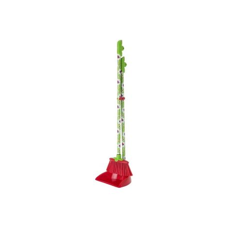 SCOPA CON MANICO+PALETTA COCCINELLA BAMBINO