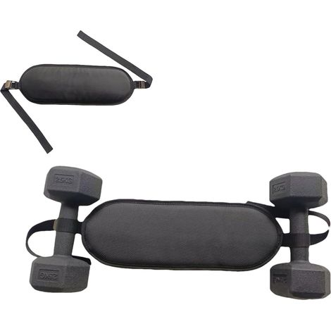 Sangle pour Haltère d'Épaulé - Hanche - Ceinture Hip Thrust à Halteres - (1/5)