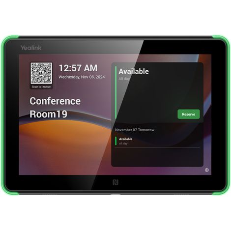 Planungstafel - Yealink - Roompanel E2 - Android 13 - Schwarz