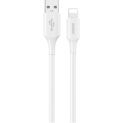 Cable USB-A - Lightning 6A para iPhone, 1,2 m - Blanco (1/3)