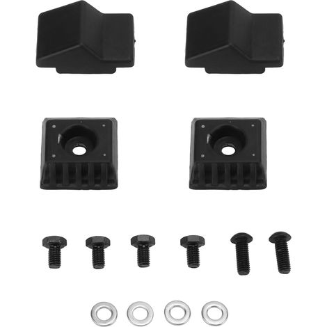 Heckstoßstangen für Mercedes W124 - 4 Stück mit Schrauben A1247580044 (1/5)