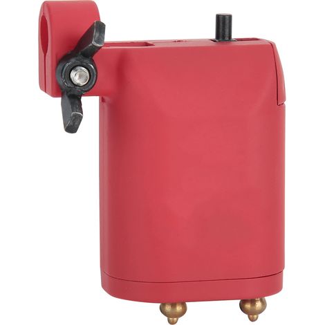 Machine à tatouer rotative en acier et plastique, moteur puissant, pistolet pulvérisateur pour filetage, outil de maquillage permanent, rouge. (1/5)