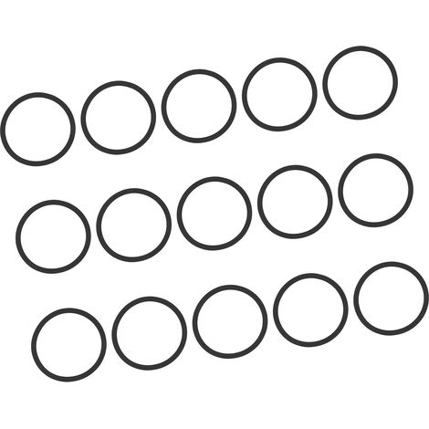 Lot de 15 Bagues d'étanchéité pour Haut-Parleur, Rondelles d'étanchéité en EVA pour Résister aux Chocs, Antidérapant et Réduction du Bruit, avec Mousse Haute densité pour la Réparation des (1/5)