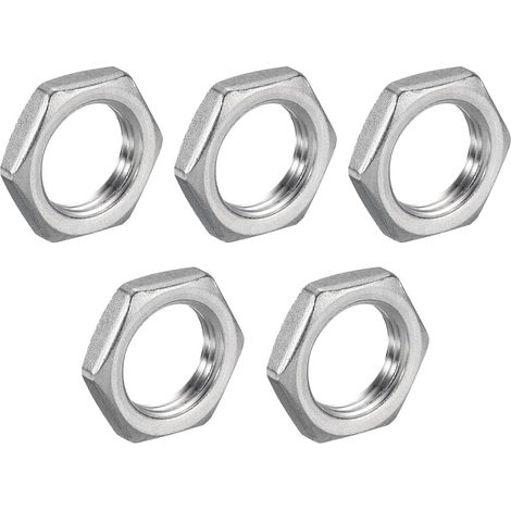 5 pcs Fonte Tuyau Raccord Hex 1/2" Femelle Filetage (DN15) (1/5)
