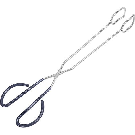 Pince À Aliments - Acier Inoxydable 403 - Poignée Longue Antidérapante - Résistante À La Chaleur - Pour Barbecue Cuisine Et Pique-nique - 1 Pièce (1/5)