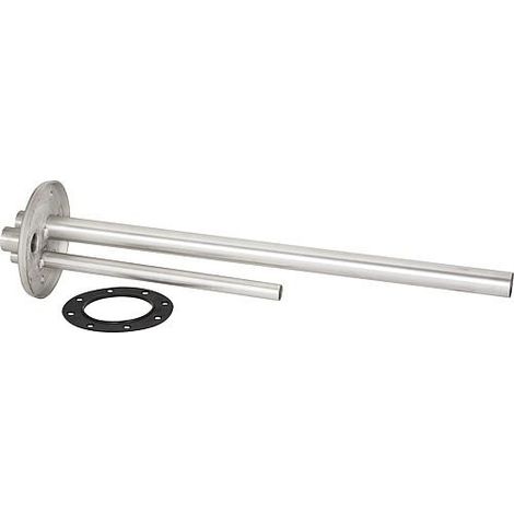 Bride de montage inox 180mm avec joint et vis pour ballon combine