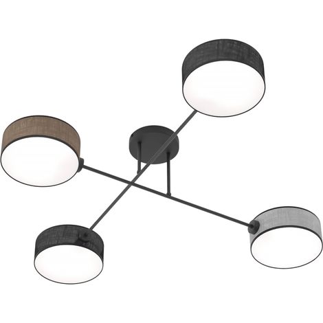 Plafoniera Sputnik moderna multicolore 4xE14 10W Emibig (1/5)