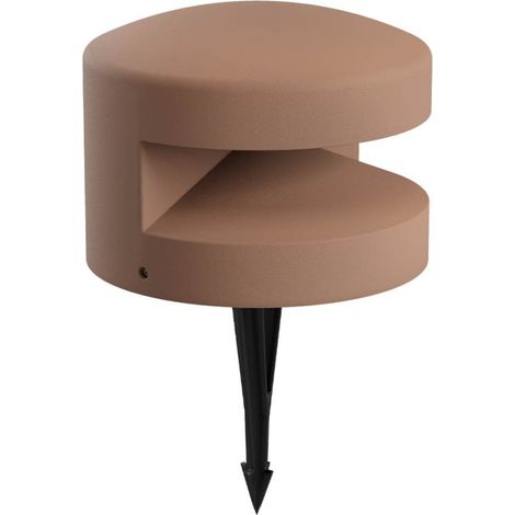 Lampe à piquet led cliff 180° 91116 91117 91118 ip65 pour béton et verre, couleur terracotta (1/5)