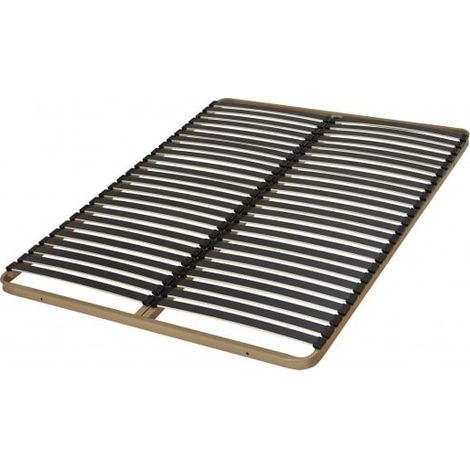 Sommier à lattes 140x190 Theta - 48 lattes bois - Fabrication française (1/4)