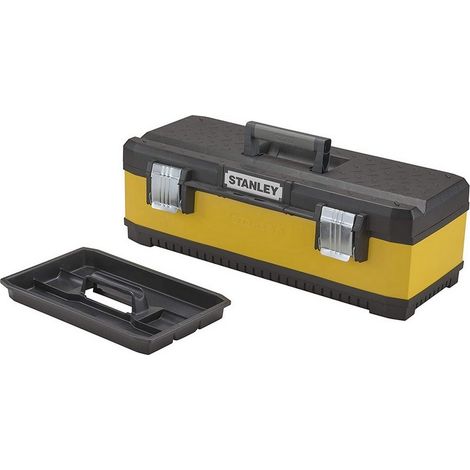 1PZ CASSETTA PORTAUTENSILI METAL-PLASTIC CON VASCHETTA cm. 58,4x22,2x29,3 h