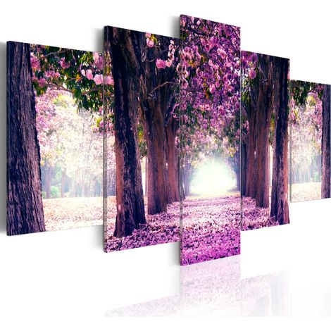 Quadro - Vicolo viola - 200x100 (1/4)